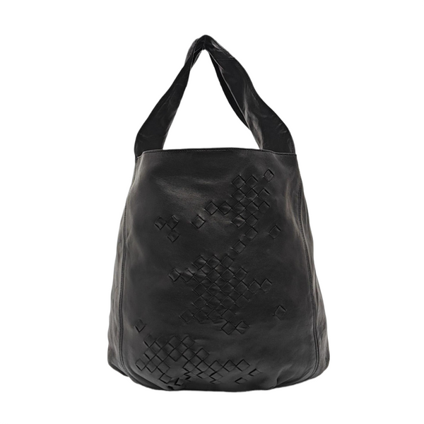 Calfskin Shoulder Bag Black