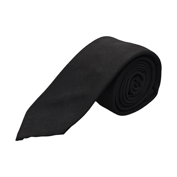 Wool Tie Black
