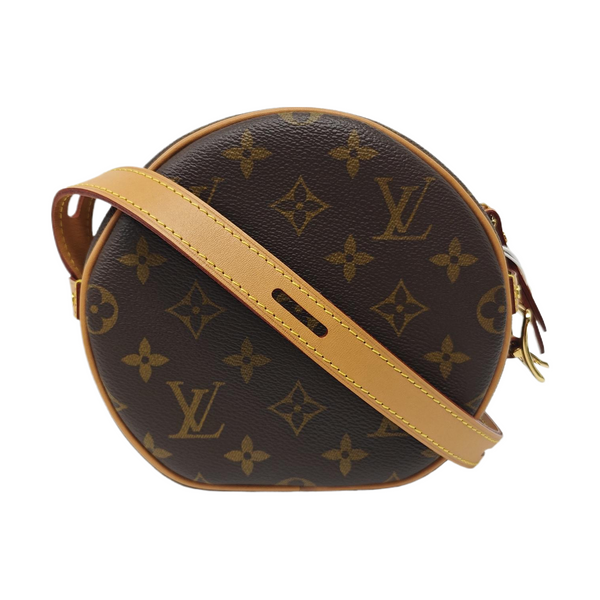 BOITE CHAPEAU PM Monogram Coated Canvas Brown