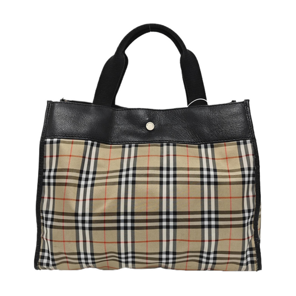 Canvas Top Handle Bag Beige