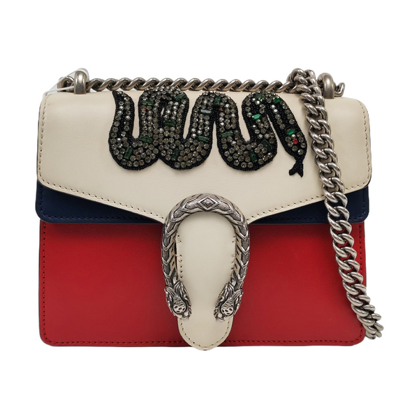 Authenticated pre-owned Dionysus Mini Calfskin Multicolor - Crossbody Bag at Looply
