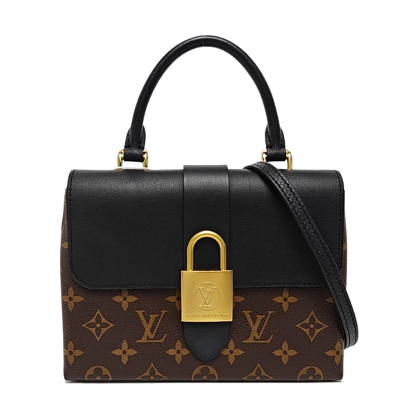 LOCKY BB Monogram Coated Canvas Brown
