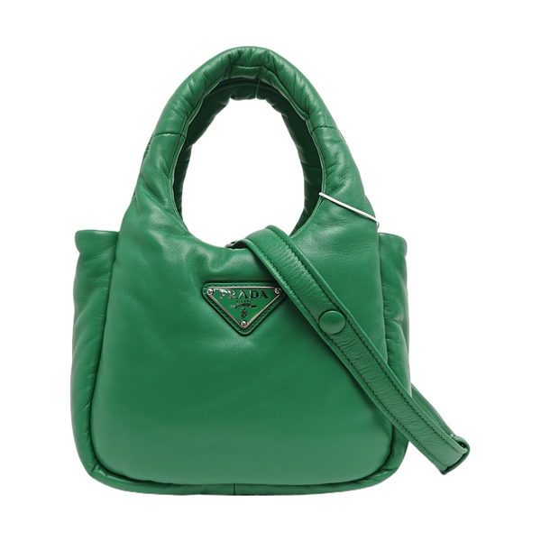 Lambskin Shoulder Bag Green