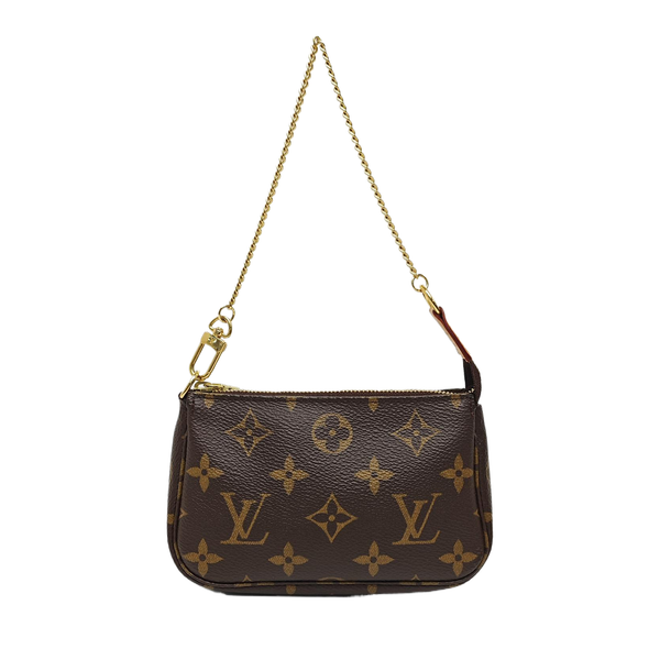 ACCESSOIRES Mini Monogram Coated Canvas Brown