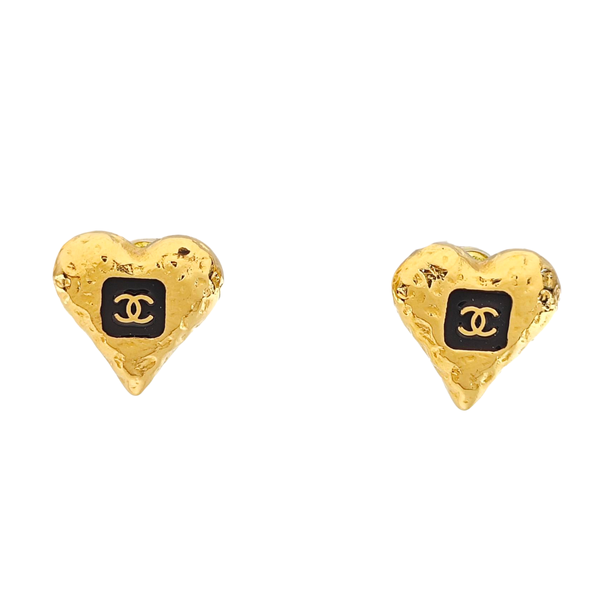 Metal Gold Stud Earrings