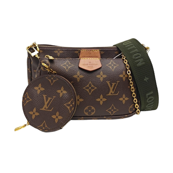 MULTI Monogram Coated Canvas Brown