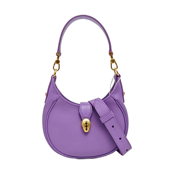 SERPENTI ELLIPSE Calfskin Purple