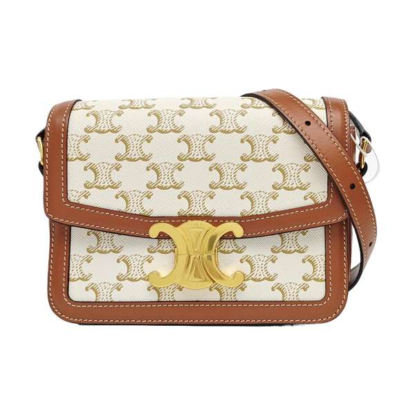 TRIOMPHE Teen Coated Canvas White