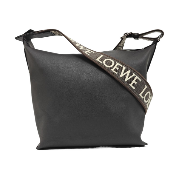 Calfskin Shoulder Bag Gray