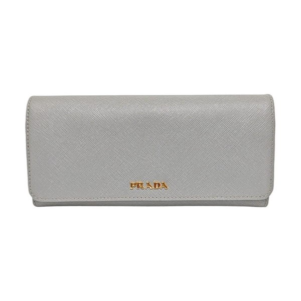 Leather Wallet Gray