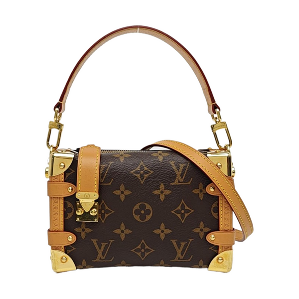 SIDE TRUNK PM Monogram Coated Canvas Brown