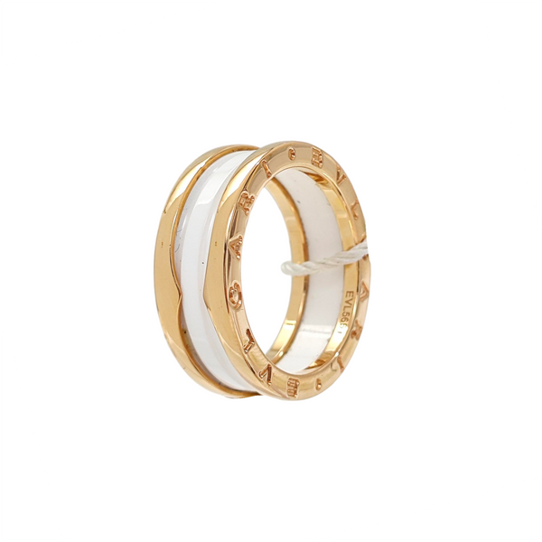 B.ZERO1 18k Rose Gold Ring EU 60