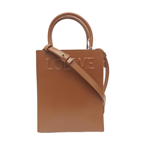 Calfskin Tote Bag Brown