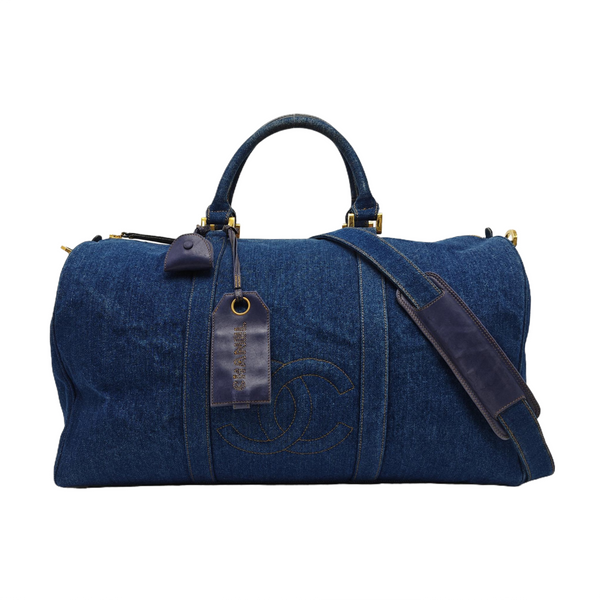 Denim Shoulder Bag Blue