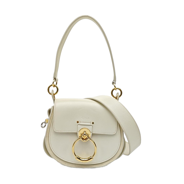 Tess Small Calfskin Beige