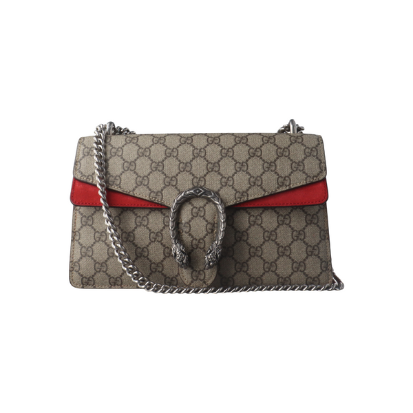 Authenticated pre-owned Dionysus Small Monogram Coated Canvas Beige - Shoulder Bag at Looply