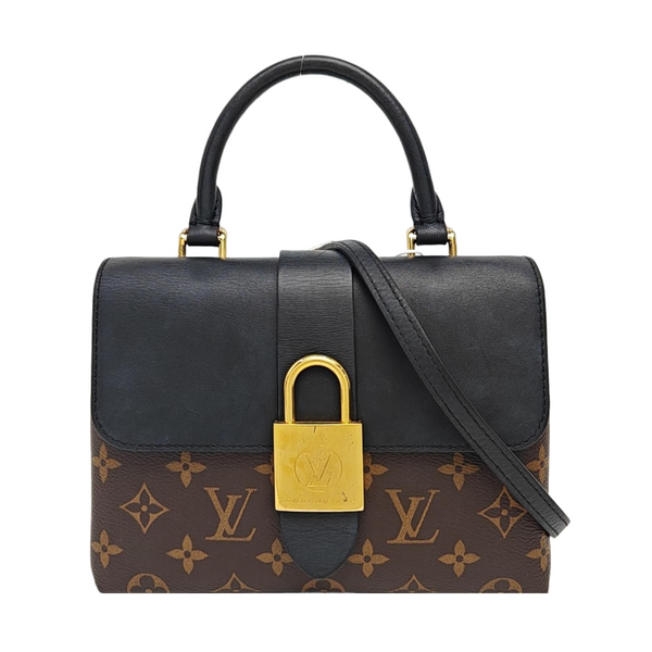 LOCKY BB Monogram Coated Canvas Brown