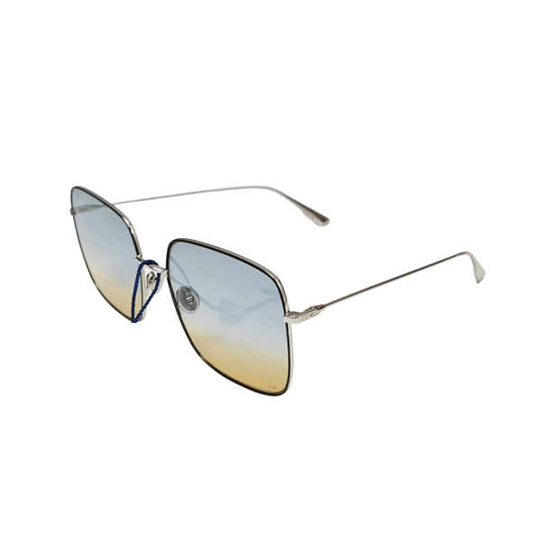 Gafas de sol metálicas azules