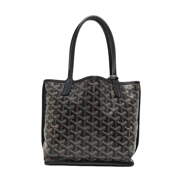 Anjou Mini Coated Canvas Black