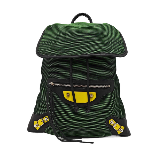 Fabric Backpack Green