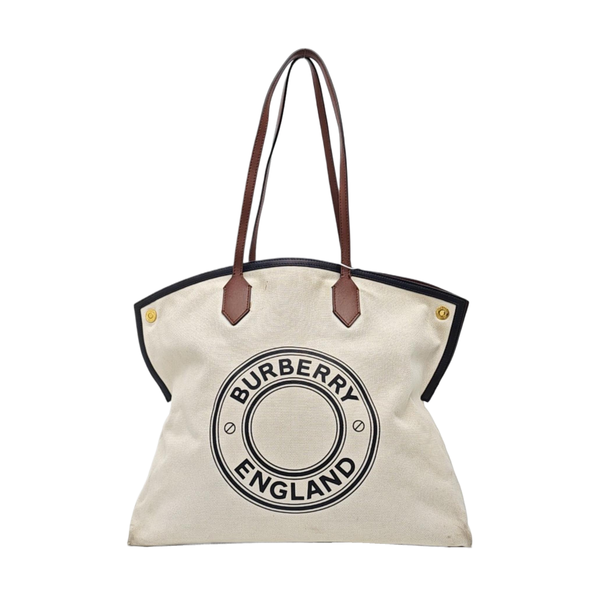 Canvas Shoulder Bag White