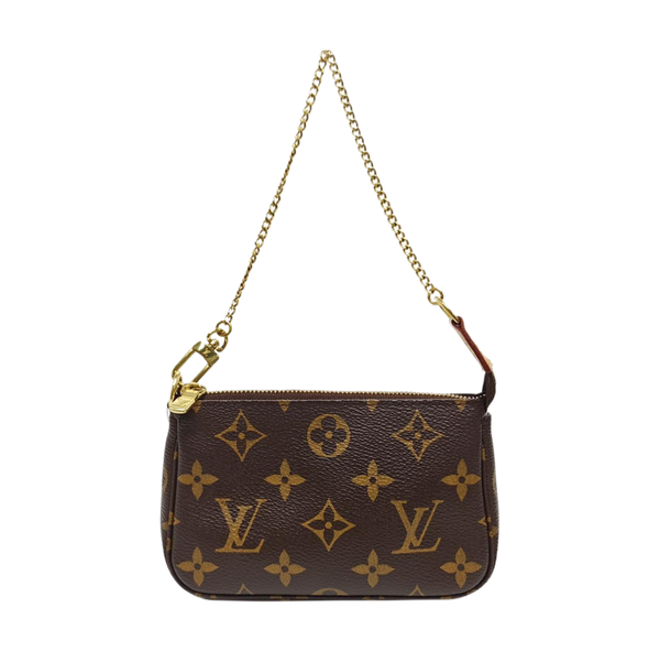 ACCESSOIRES Mini Monogram Coated Canvas Brown