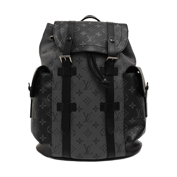 CHRISTOPHER PM Monogram Coated Canvas Gray