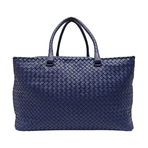 Calfskin Tote Bag Blue