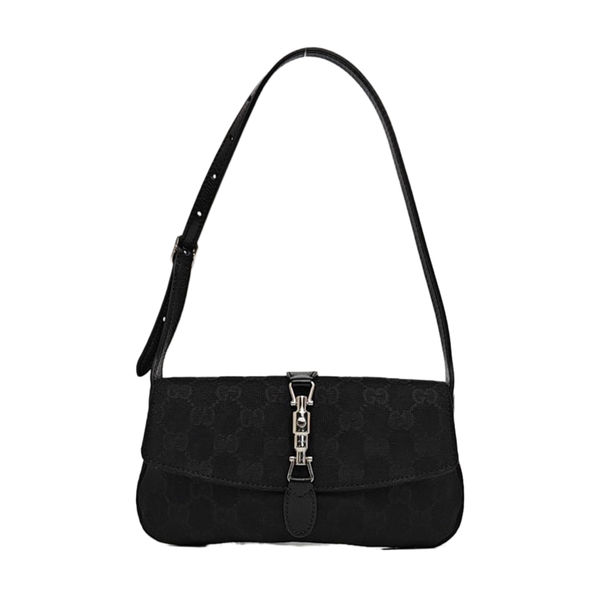 Jackie Small Monogram Canvas Negro