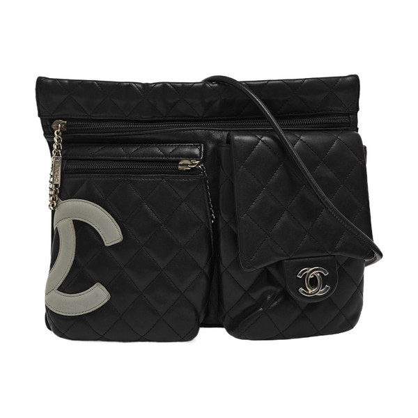 CAMBON Quilted Calfskin Black