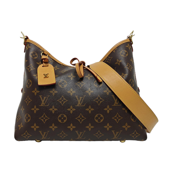 CARRYALL PM Monogram Coated Canvas Brown