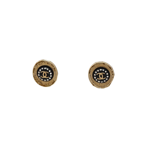 Metal Gold Stud Earrings