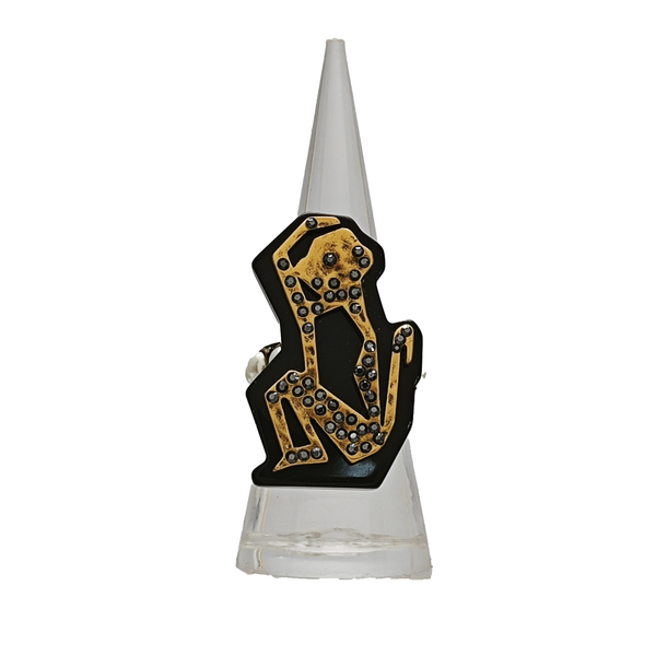 Metal Gold Ring EU 54