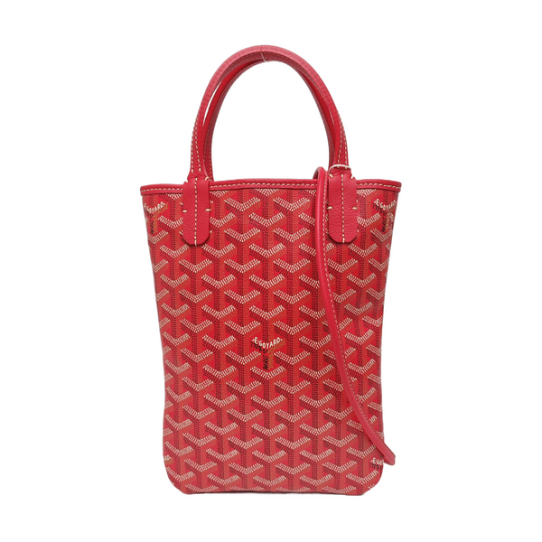 Poitiers Coated Canvas Red