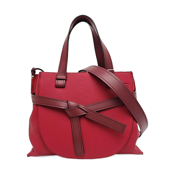 Gate Small Calfskin Red