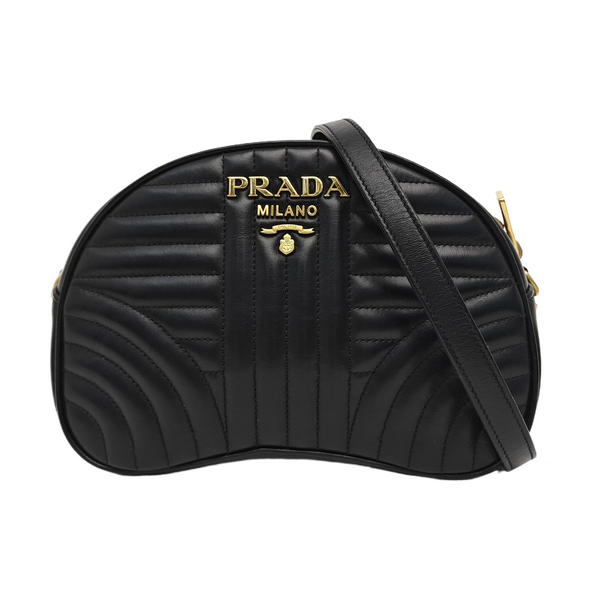 Diagramme Quilted Calfskin Black