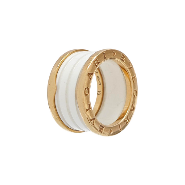 B.ZERO1 18k Rose Gold Ring EU 51