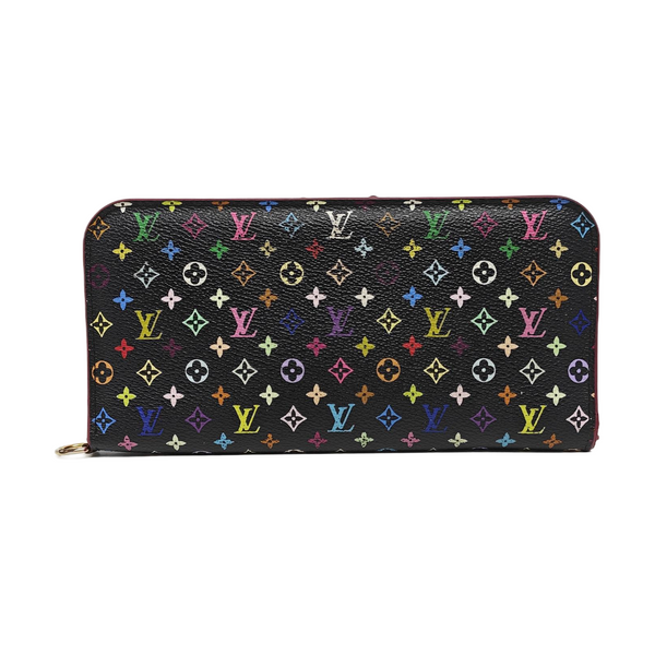 LV × TM INSOLITE Monogram Coated Canvas Black Wallet