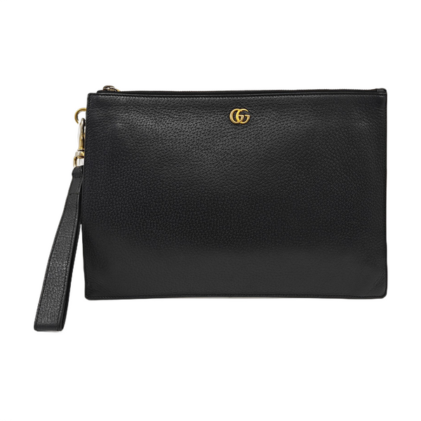 GG Marmont Large Calfskin Black