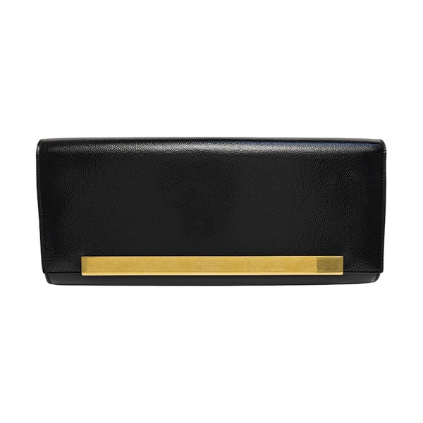 Calfskin Clutch Black