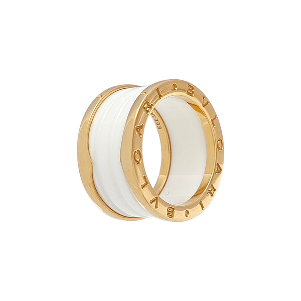 B.ZERO1 18k Rose Gold Ring EU 54