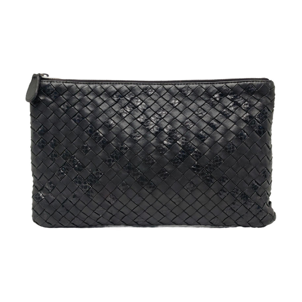 Lambskin Clutch Black