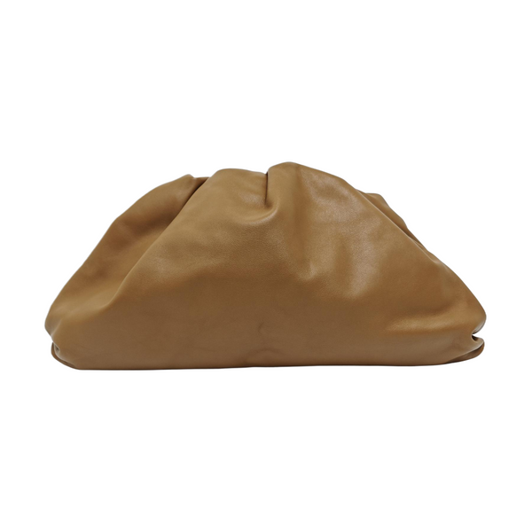 Authenticated pre-owned The Pouch Calfskin Brown - Clutch at Looply