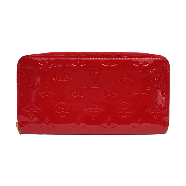 ZIPPY Patent Leather Red Wallet