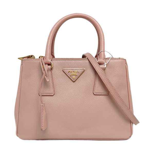Galleria Small Saffiano Calfskin Pink