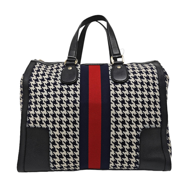 Fabric Top Handle Bag Multicolor
