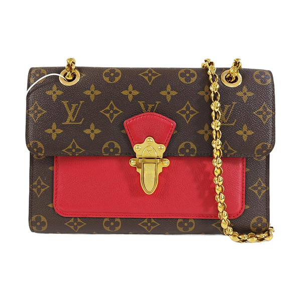VICTOIRE Monogram Coated Canvas Brown