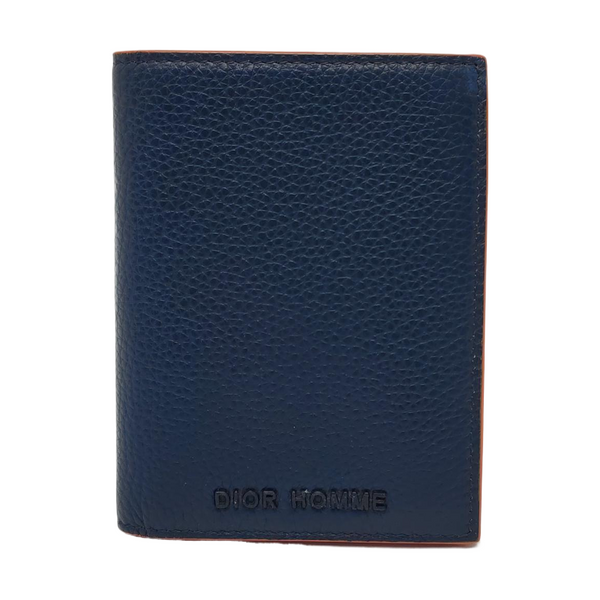 Leather Wallet Blue