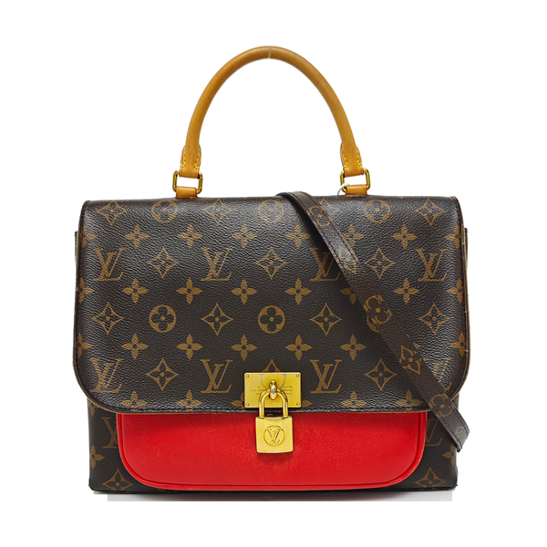 MARIGNAN Monogram Coated Canvas Brown