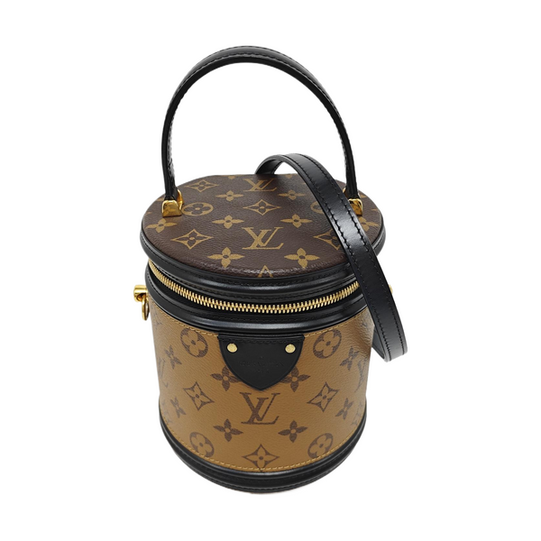 CANNES PM Monogram Coated Canvas Brown
